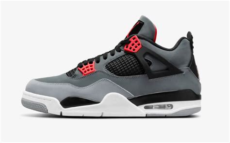 nike air jordan grijs zwart|nike air jordan 4 sneakers.